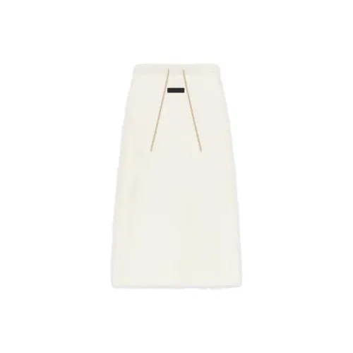 Fear Of God Essentials Casual Long Skirts Women's Cloud Dancer