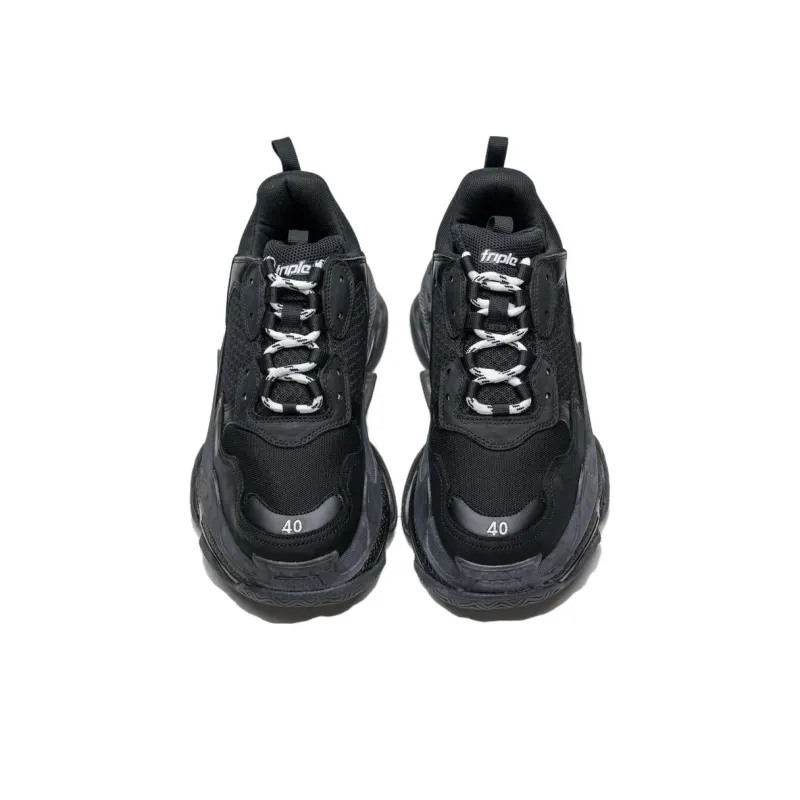 Balenciaga Triple S Sneaker 'Triple Black' 2019-5