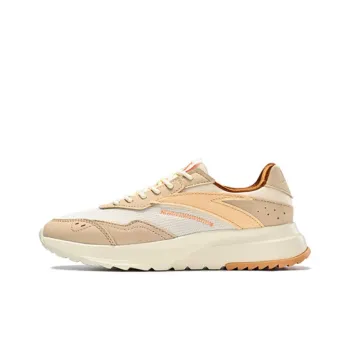 Anta Life Collection Moisture Wicking And Breathable Low Top Casual Shoes Women's Light Beige White