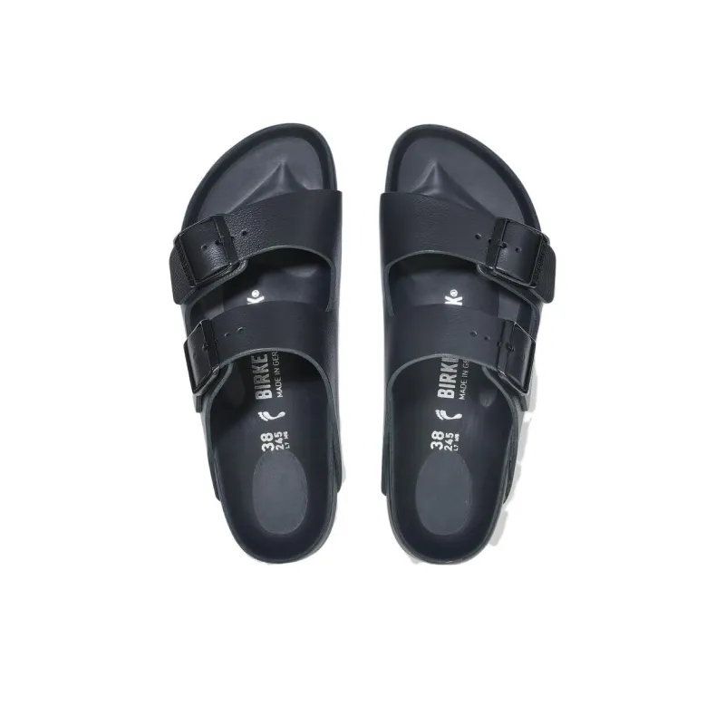 Birkenstock Arizona Slide Slippers Unisex Black Regular-3