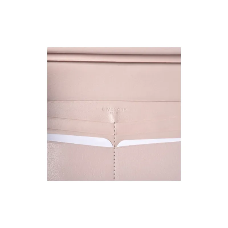 GIVENCHY Goatskin Wallet Women's Pink-8