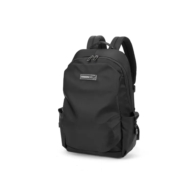 FAIRWHALE Fabric Backpack Large Size Unisex Black-0