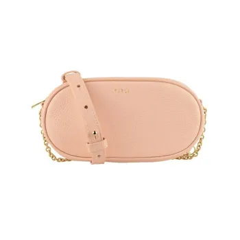Furla Leather Crossbody Bag, Shoulder Bag Women's Pink