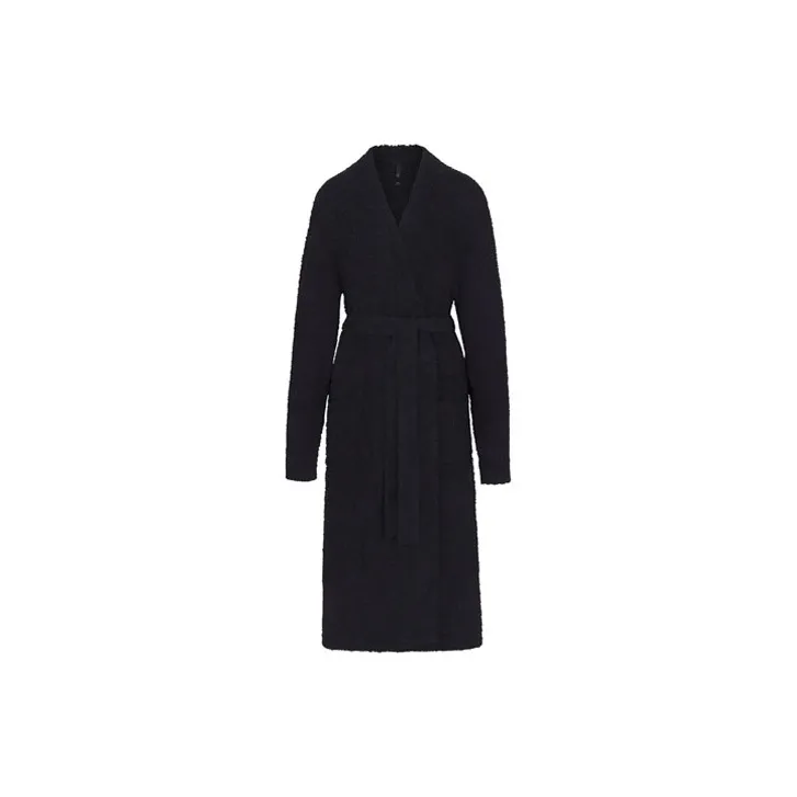 SKIMS Pajama Robe Unisex ONYX/Onyx-0