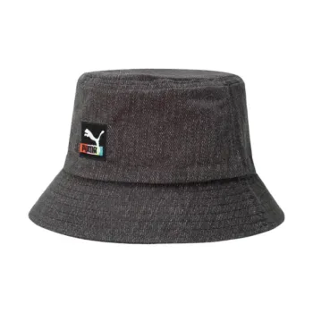 PUMA Cotton Bucket Hats Unisex Black