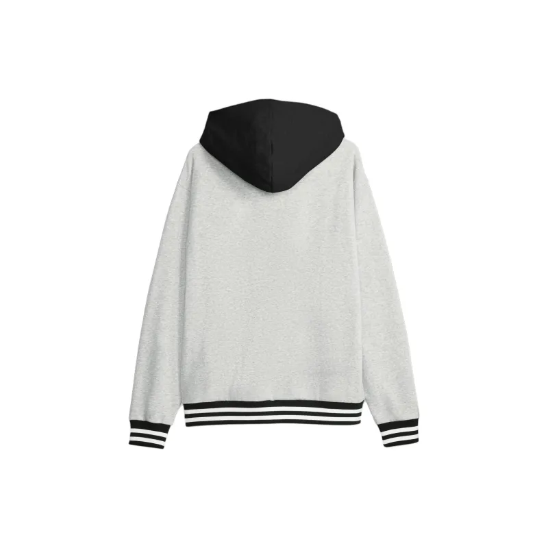 PUMA Hoodie De Basketball Franchise Core Homme Sweatshirt Men's Gray-1