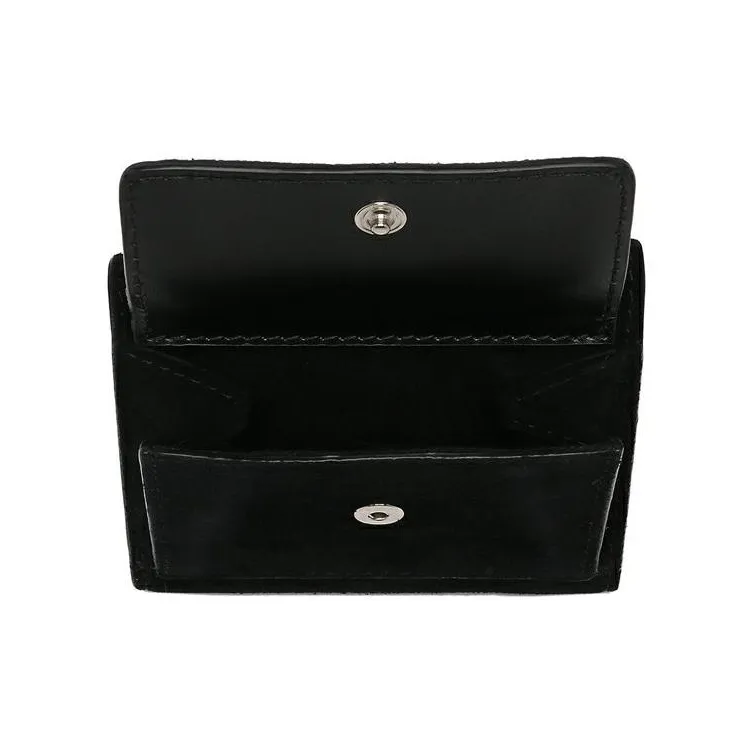 A.P.C Leather Wallet Unisex Black-5