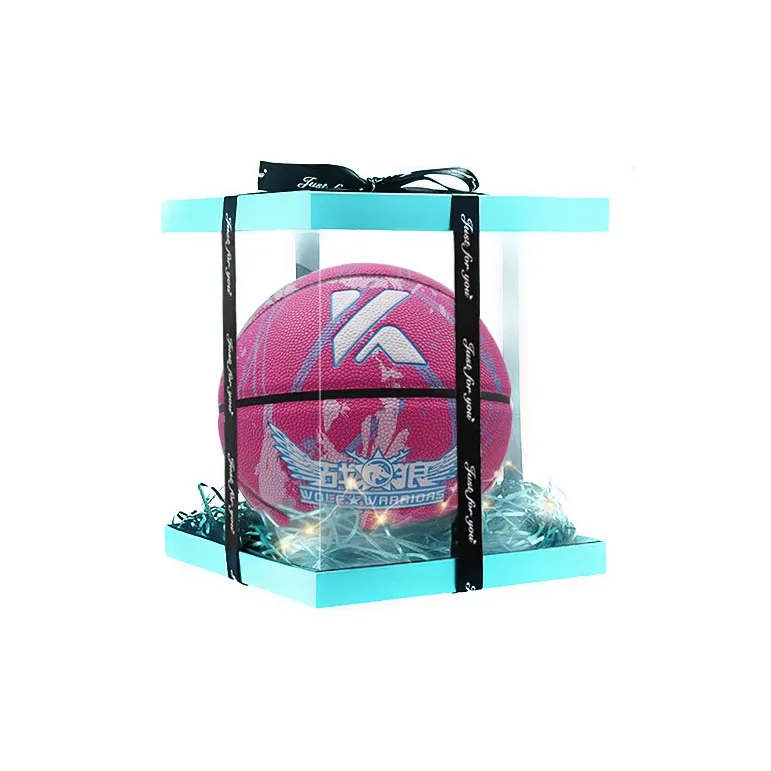 KANTANZHE PU Basketball Rose Red Size 7 Training Unisex-7