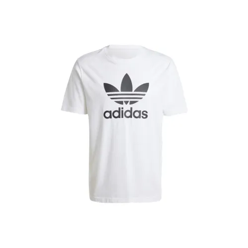 Adidas Originals Adicolor Trefoil T-Shirts Men White