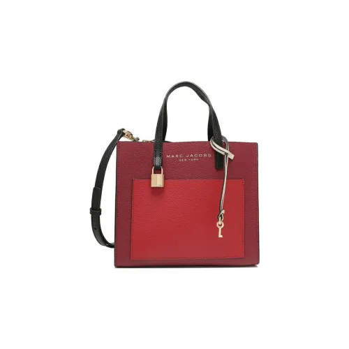 MARC JACOBS Leather Tote Bag Shopping Bag Shoulder Bag Crossbody Bag Handbag Women's Multi-Garnet
