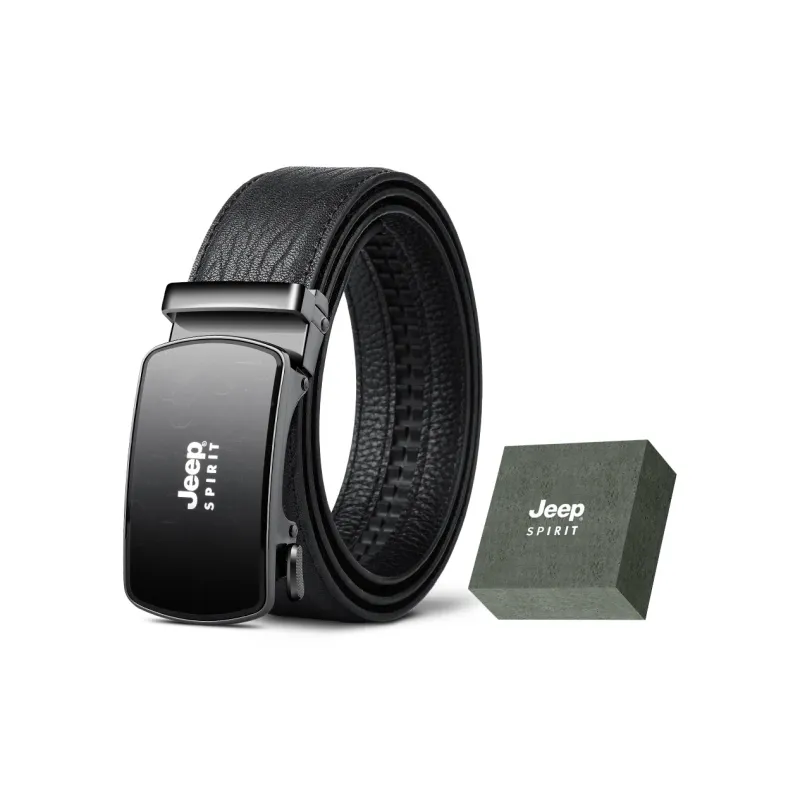 JEEP SPIRIT Business Casual Automatic Buckle Belt Men's Width 3.4cm-1