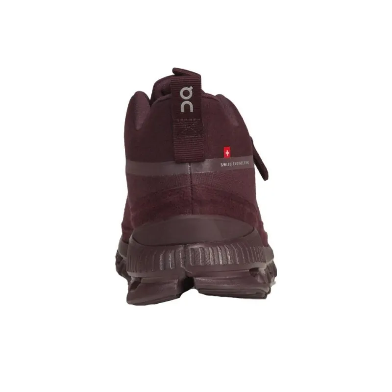 On Running Cushioning, Wear Resistant Low Top Running Shoes Women's Burgundy-3