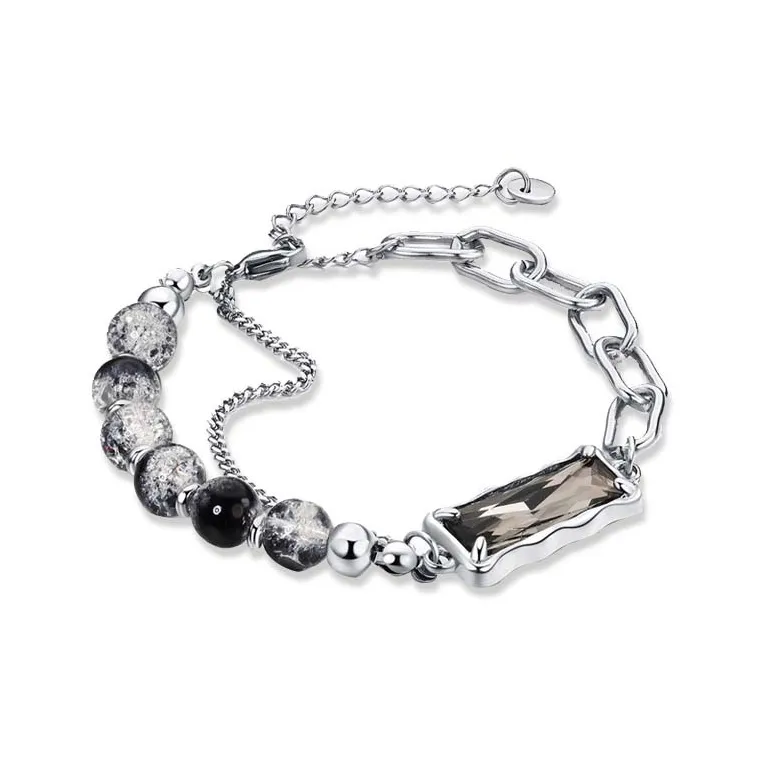 Jingleo Colored Glaze Jade Bracelet/Anklet Unisex-0