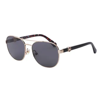 Kate Spade Metal Aviator Sunglasses Women's Black