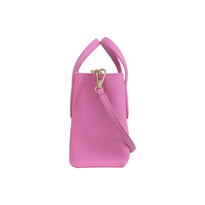 Furla Leather Tote Bag, Shopping Bag, Shoulder Bag, Handbag Mini Women's Pink-2