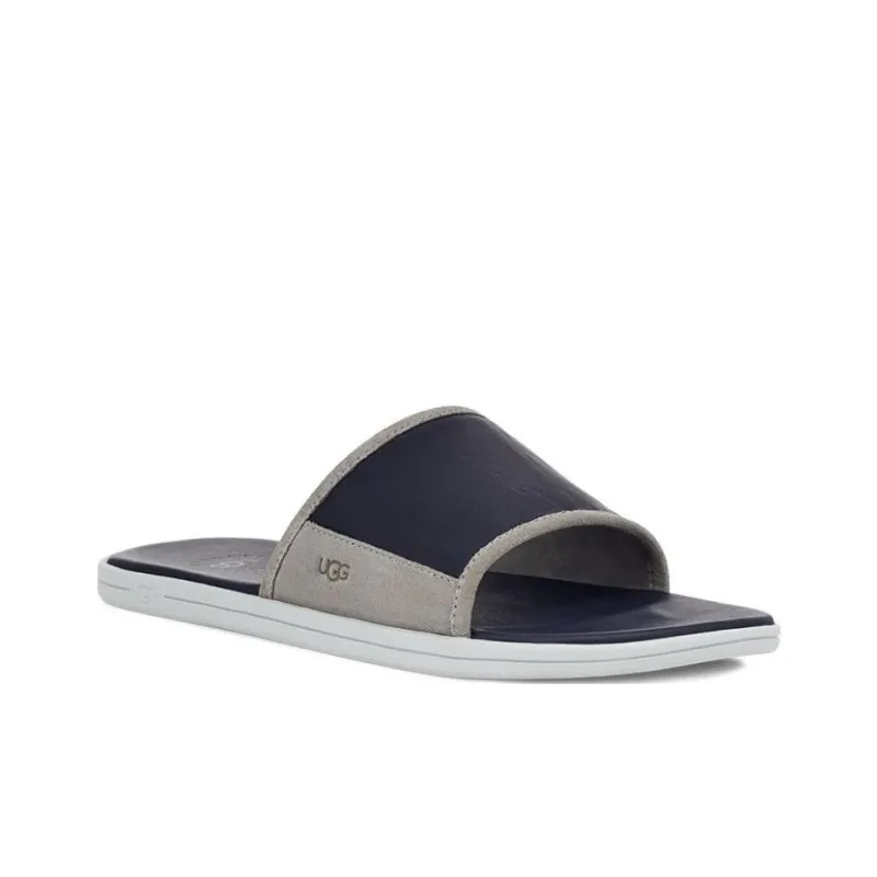 UGG Rubber Sole Slide Slippers Men's Dark Blue-2