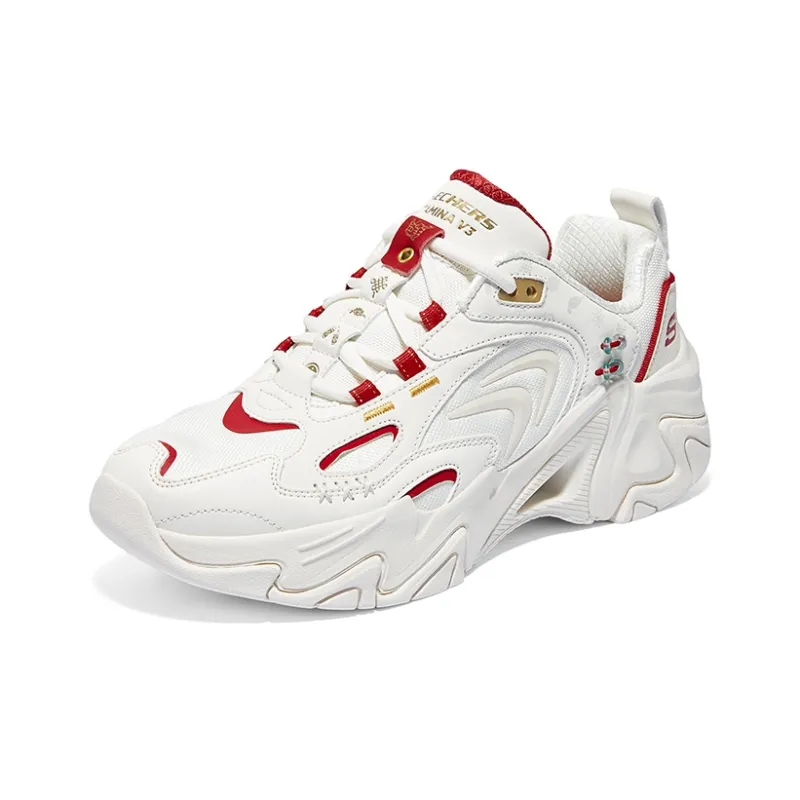 Skechers Stamina V3 Cushioning Wear Resistant Moisture Wicking Coverage Low Top Casual Shoes Men's White-2