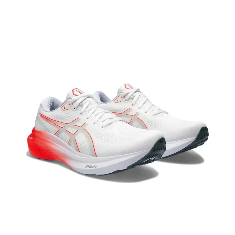Asics Gel Kayano 30 White Sunrise Red-2