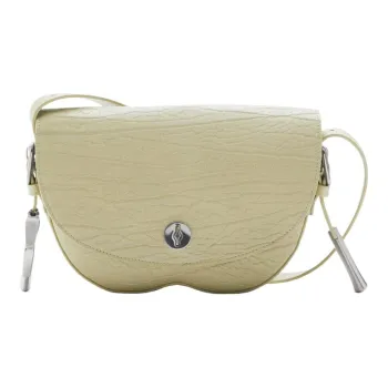 Burberry Grained Calfskin Shoulder Bag Crossbody Bag Women's Hunter Beige