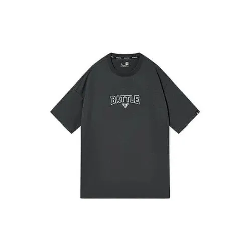 QIAODAN T-Shirts Men Iron Gray