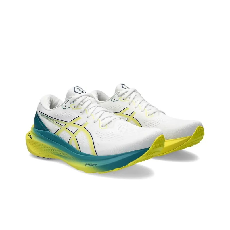 Asics Gel Kayano 30 White Bright Yellow-3
