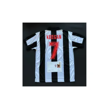 EM Kevin-Geek Newcastle United 1984 Jersey Includes Certification Certificate Not Framed Football Jerseys