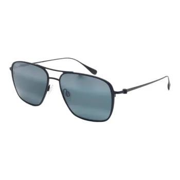 Maui Jim Titanium Aviator Sunglasses Men's Black