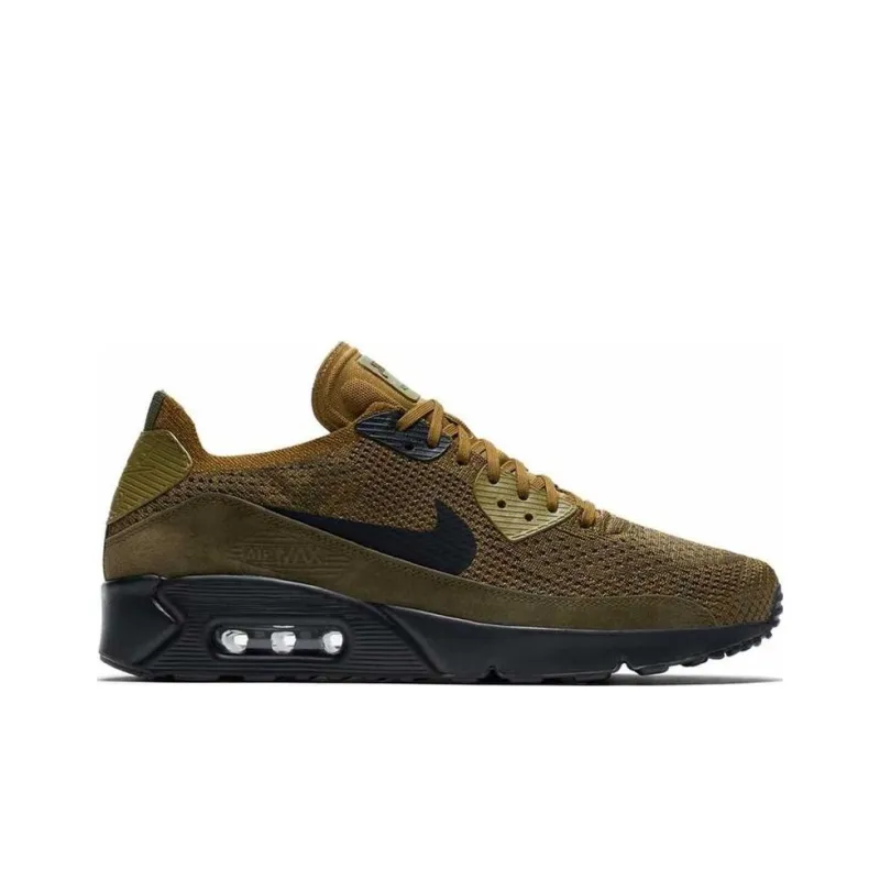 Nike Air Max 90 Ultra 2.0 Flyknit Olive Flak-1