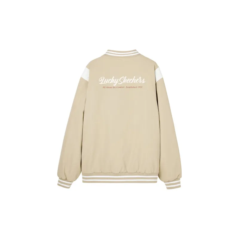 Skechers New Year Puffer Jacket Unisex Irish Cream-1