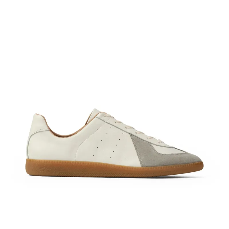 PANE Light Training Model TRAVERTINE Slip Resistant Low Top Casual Shoes Unisex White-1
