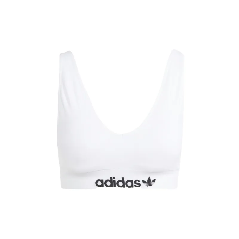 Adidas Originals MODERN FLEX BRALETTE UNDERWEAR Bra Women's White-0