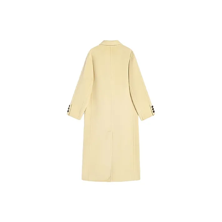Famanxuan Coat Women's Bern Morning Light Yellow-1