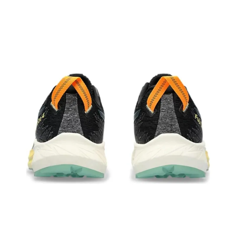 Asics Fuji Lite 4 Black Magnetic Blue-3