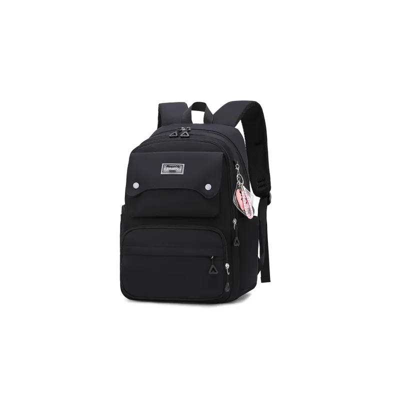 Natural Fish Nylon Backpacks Regular Unisex Blue/Purple/Black/Pink/Gray/Yellow-4