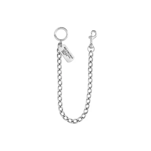 Balenciaga Brass Pants Chains Men's Silver
