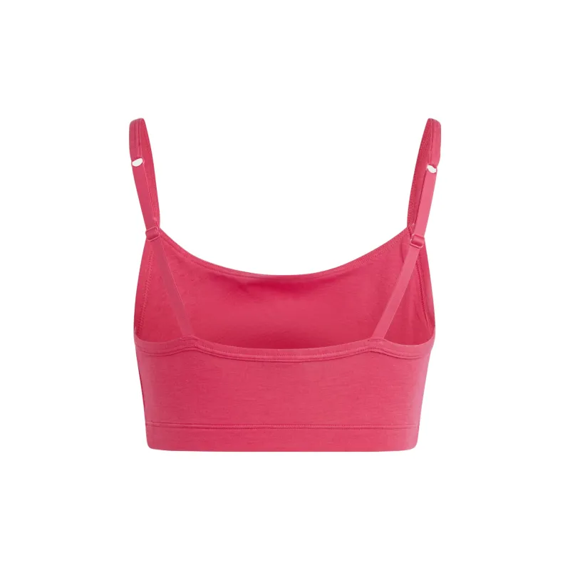 Adidas Originals ADICOLOR COMFORT FLEX COTTON SCOOP BRALETTE Bra Women's Pink-1