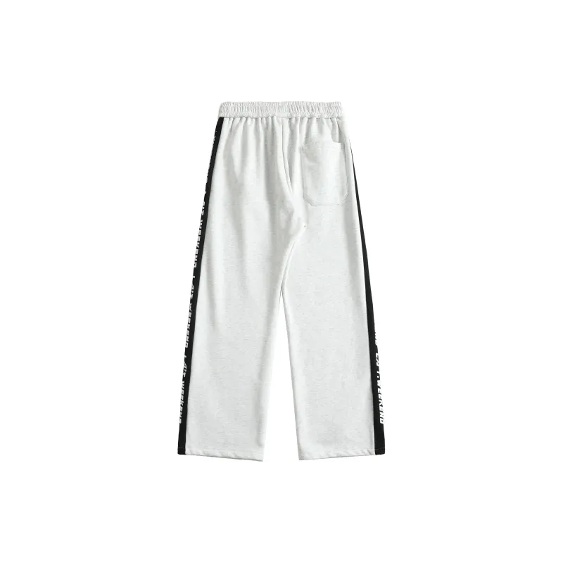 LA'T.WEEKEND Knitted Sports Pants Unisex-1