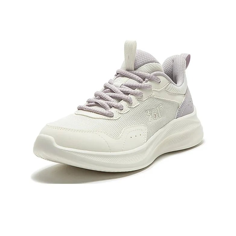 361° Blade 2.0 Cushioned Slip Resistant Low Top Cushioning Outsole Sprint Running Shoes Women's White Purple-1