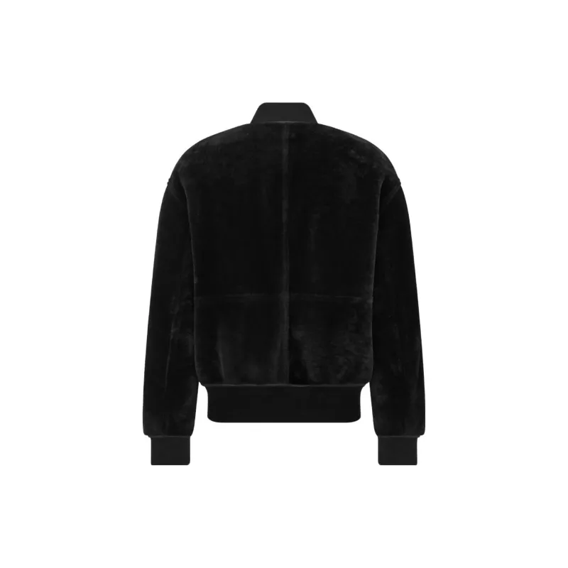 DIOR FW23 Leather Jacket Men's Black-3