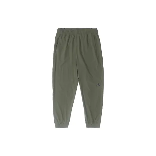 Adidas Knitted Sweatpants Men Olive Green