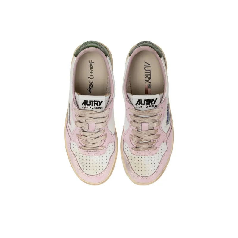AUTRY Super Vintage Panelled Sneakers-2