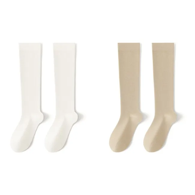 SHIWAJI Knee High Socks Men's 2 Pack-11