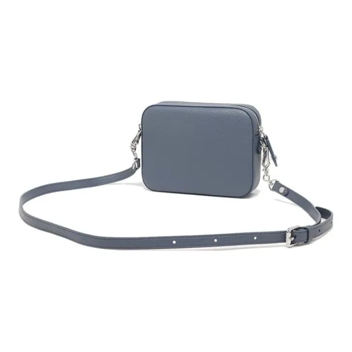 Vivienne Westwood Synthetic Leather Camera Bag, Crossbody Bag, Shoulder Bag Women's Blue-3