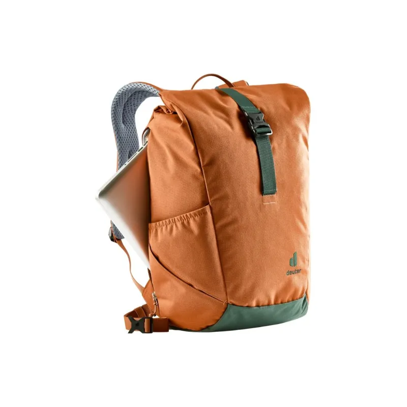 DEUTER Recycled Polyester Backpack Unisex Chestnut Ivy-4