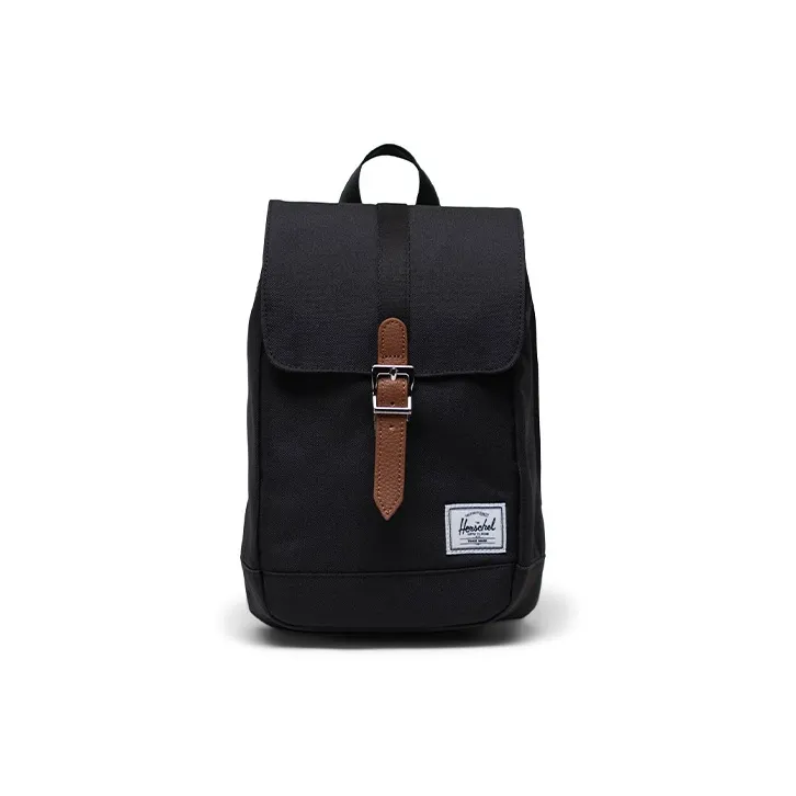 Herschel Recycled Material Crossbody Bags Sling Bags Small Size Unisex Black-0