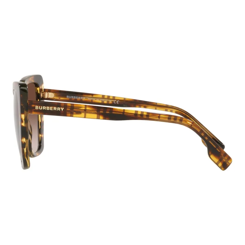Burberry Plastic Butterfly Sunglasses Women's Brown-2