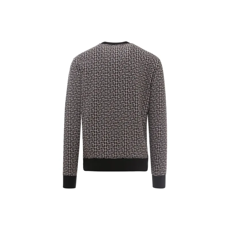 BALMAIN Sweatshirts Men Gray-1