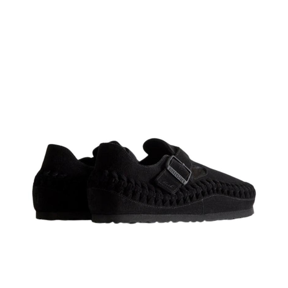 Kith x Birkenstock ☆ Braided London Collection Black KITH X BIRKENSTOCK LONDON BRAIDED WINTER 2023 — Street