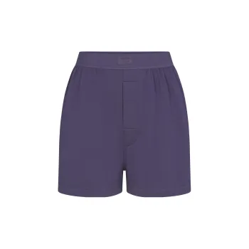 SKIMS FW23 BOYFRIEND LOOSE BOXER Casual Shorts Women's SLEET/Freezing Rain