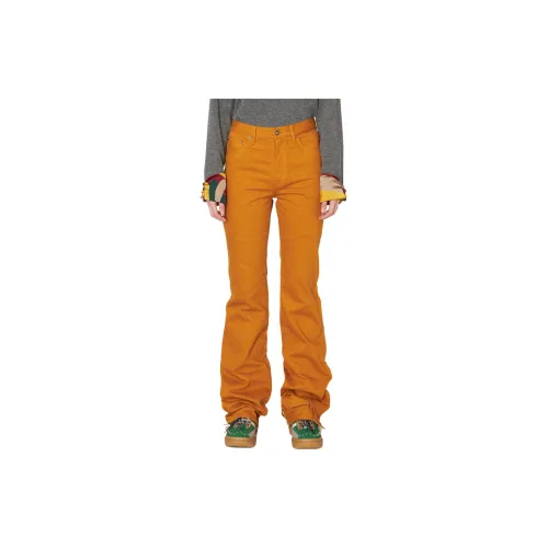 KOLOR Casual Pants Women's Mustard Yellow